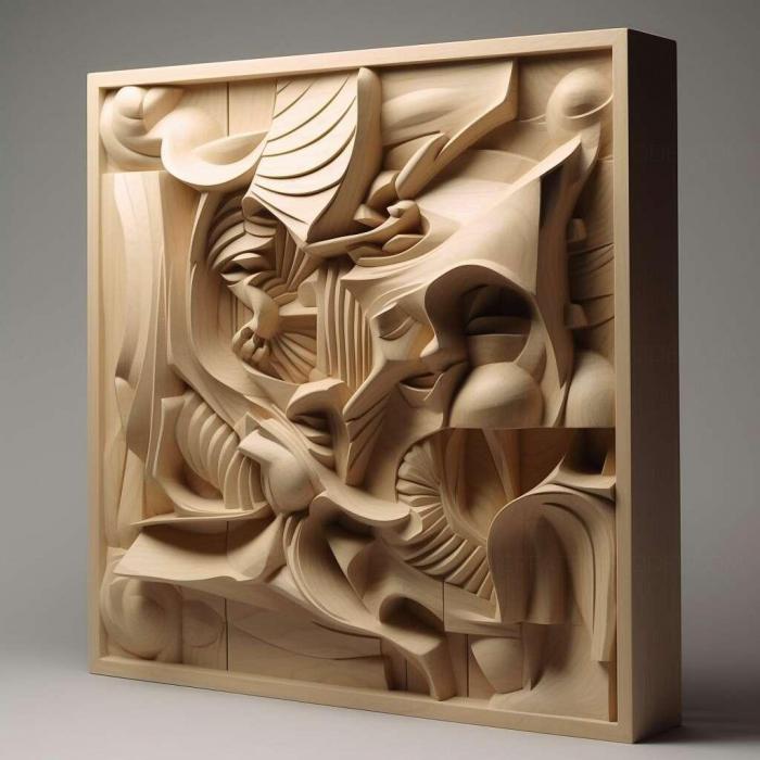 نموذج ثلاثي الأبعاد لآلة CNC 3D Art 